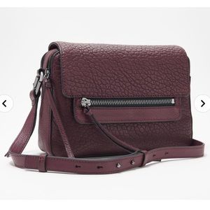 Vince Camuto Large Leather Crossbody- Raya NWT